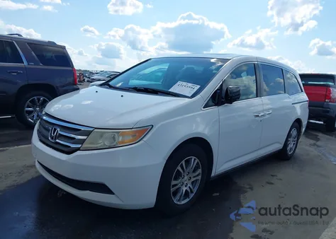 2011 Honda Odyssey Ex-L из США, поврежденный, VIN 5FNRL5H69BB076714